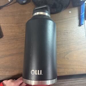 OLLI 64oz Jug Stainless Steel Double-Wall/2 18oz stainless steel bottles NEW